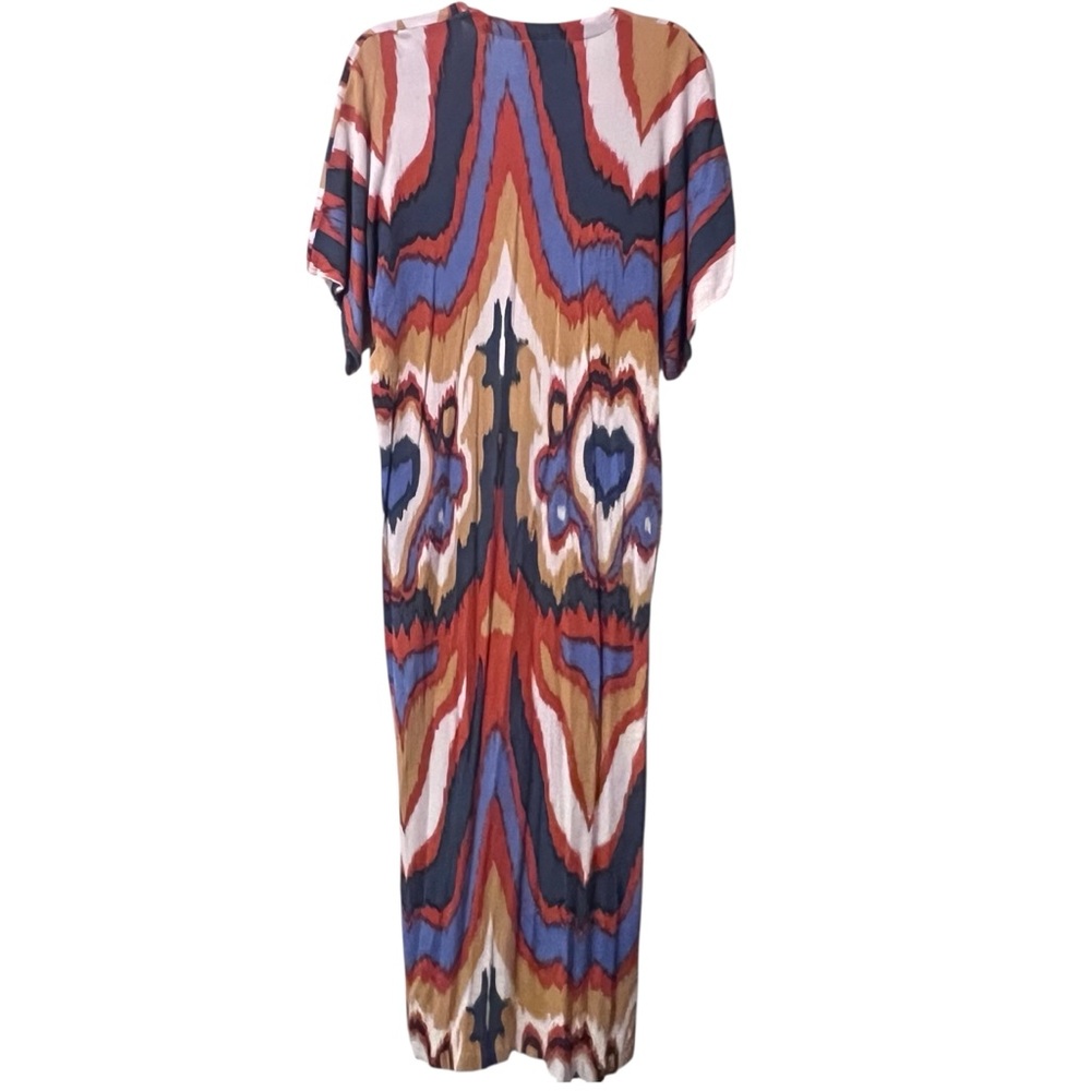 Anthropologie Bel Kazan Kyra Kimono Colorful One Size bohemian - Picture 5 of 13